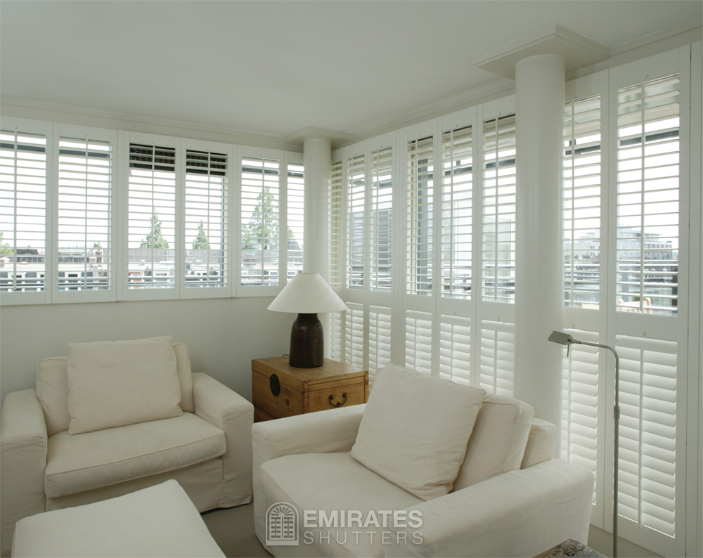 living room shutters